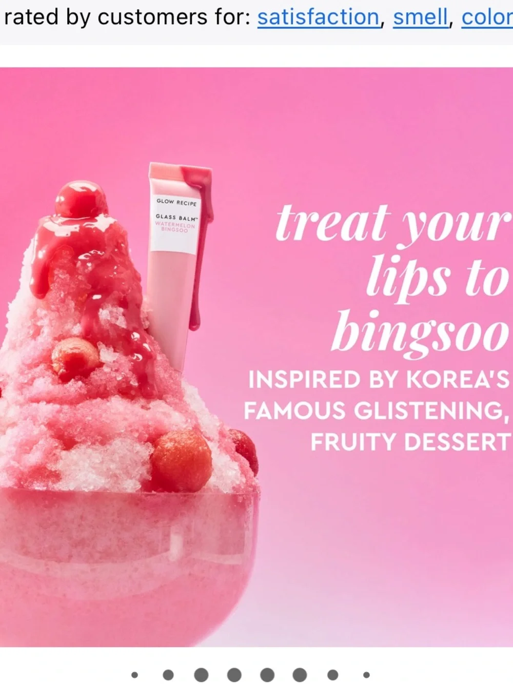 Laneige & Glow recipe lip balm 2 pc